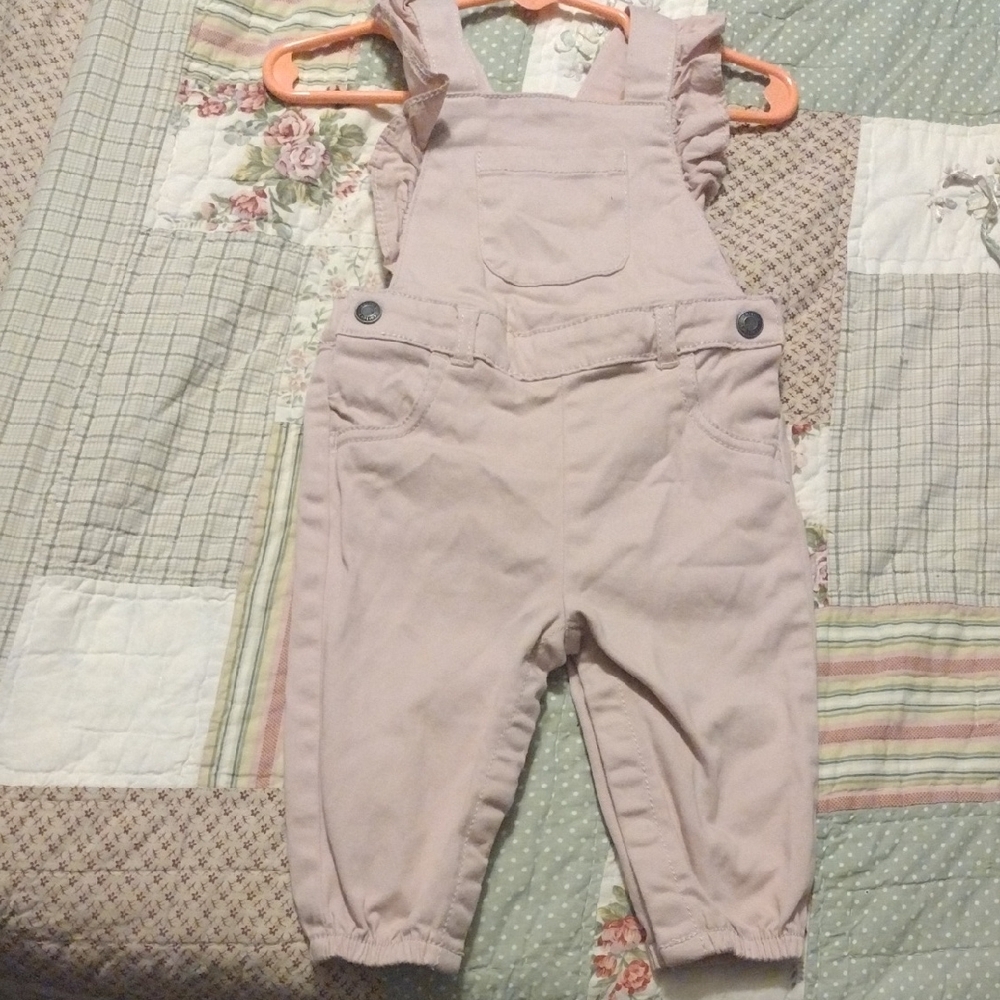 Carter's Pink Ruffled One Piece